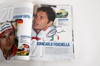 BRITISH: An official signed programme from the 2008 British GP, signed by many drivers such as Hill, Raikkonen, Rosberg, Piquet Jnr, Webber & many more [Location: Melbourne] - 19