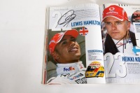 BRITISH: An official signed programme from the 2008 British GP, signed by many drivers such as Hill, Raikkonen, Rosberg, Piquet Jnr, Webber & many more [Location: Melbourne] - 20
