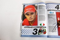 ABU DHABI GP: An official signed programme from the 2009 Abu Dhabi GP, signed by many drivers such as Hill, Hamilton, Fisichella, Alonso & many more [Location: Melbourne] - 7