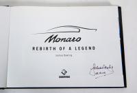 HOLDEN: 'Monaro - Birth of a Legend' by Joshua Dowling, hardcover book, signed by the author, published 2003 - 3