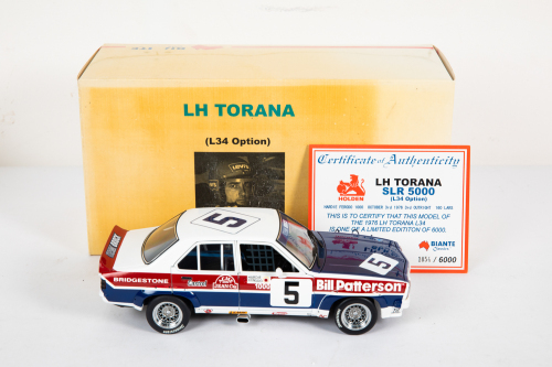 HOLDEN: A Biante Classics 1:18 scale 1976 Holden LH Torana SLR5000 (L34 Option), third place Bathurst entrant in original box