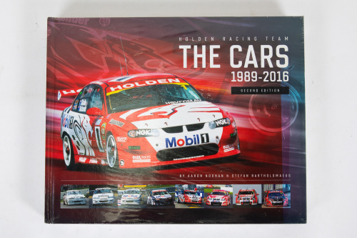 102 · HOLDEN: 'Holden Racing Team - The Cars 1989-2016' by Aaron Noonan & Stefan Bartholomaeus, still sealed hardcover book, published 2022