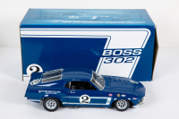 FORD: A Welly 1:18 scale 1969 Ford Trans-Am Mustang, car #2 driver Dan Gurney in original box