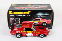 FORD: A never opened Acme Trading Co. 1:18 scale 1969 Ford Trans-Am Mustang in Sidchrome livery, driver Jim Richards in original box