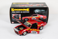 FORD: A never opened Acme Trading Co. 1:18 scale 1969 Ford Trans-Am Mustang in Sidchrome livery, driver Jim Richards in original box - 5