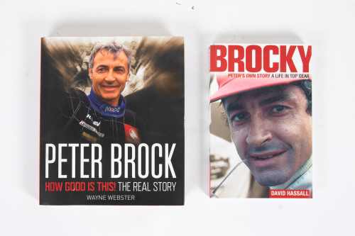 160 · BROCK: Two books relating to Peter Brock