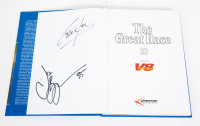 THE GREAT RACE: A signed copy of 'The Great Race - 2000 FAI 1000 Bathurst', hardcover book, signed by Garth Tander & Jason Bargwanna, published 2000 - 3