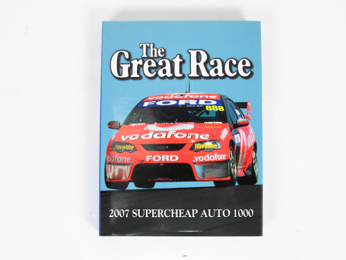 171 · THE GREAT RACE: A signed copy of 'The Great Race -2007 Super Cheap Auto 1000', hardcover book, signed by Craig Lowndes & Jamie Whincup, published 2007