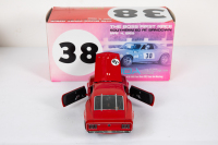 MOFFAT: A DDA Collectibles Series 1:18 scale signed 1969 Ford Boss 302 Trans Am Mustang car #38 as driven by Allan Moffat, signed by Moffat on radiator panel & on COA in original box - 6