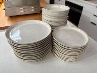 PLATES: A group of stoneware plates by House & Garden, including dinner and side plates and bowls