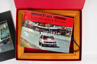 TORANA: 'Bathurst A9X Toranas' by Stephen Stathis, limited edition of 110 units, still sealed hardcover book, includes a photo of Bob Morris driving Torana A9X & signed by Morris, presented in fitted box - 4