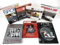 FORMULA 1: Three hardcover books detailing F1 history and statistics - 2