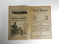 SPEEDWAY: An 1962 Tracey's Speedway Maribyrnong' Official Program - 3
