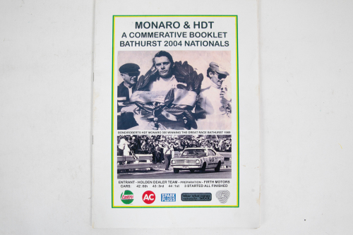 114 · HARRY FIRTH: A signed copy of 'Monaro & HDT' by Harry Firth, limited edition (25/500], signed by Firth, softcover book