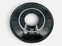 WHEEL DISCS: A set of six 19-inch painted outer discs, to suit a variety of 1930s models [Location: Sydney]