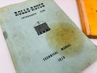 TECHNICAL BULLETINS: A group of three Rolls-Royce Technical Bulletins from 1972, 1978 and 1990 [Location: Sydney] - 2