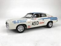CHRYSLER: 1:18 scale 1971 Geoghegan and Brown E38 R/T Charger Bathurst works entry produced by Classic Carlectables. (NB description) - 2