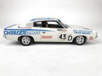 CHRYSLER: 1:18 scale 1971 Geoghegan and Brown E38 R/T Charger Bathurst works entry produced by Classic Carlectables. (NB description) - 5