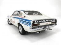 CHRYSLER: 1:18 scale 1971 Geoghegan and Brown E38 R/T Charger Bathurst works entry produced by Classic Carlectables. (NB description) - 8