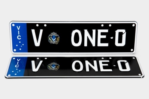 Euro Premium Victorian Plate V-ONE-0 (NO RESERVE)