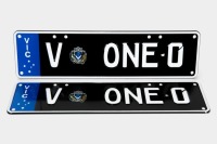 Euro Premium Victorian Plate V-ONE-0 (NO RESERVE)