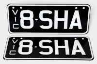 Classic Custom Victorian Plate 8-SHA (NO RESERVE)