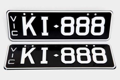 Classic Custom Victorian Plate KI.888 (NO RESERVE)