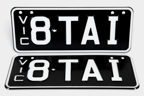 Classic Custom Victorian Plate 8-TAI (NO RESERVE)