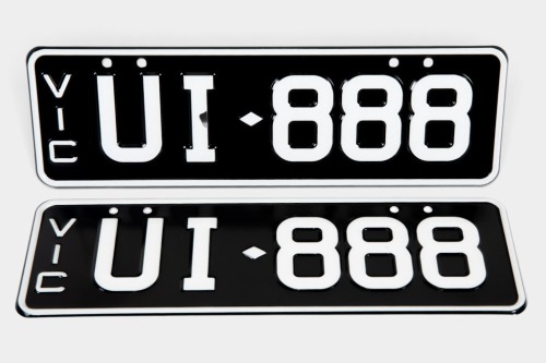 Classic Custom Victorian Plate UI.888 (NO RESERVE)