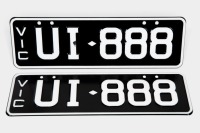 Classic Custom Victorian Plate UI.888 (NO RESERVE)