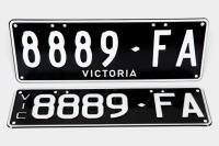 Classic Custom Victorian Plate 8889.FA (NO RESERVE)