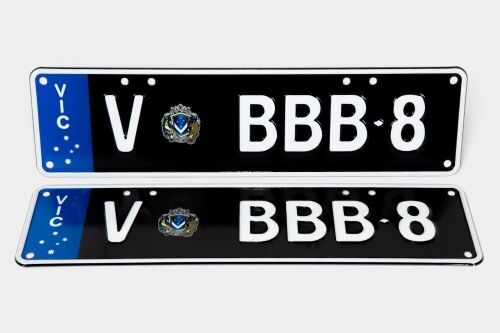 Euro Premium Victorian Plate V-BBB-8. (NO RESERVE)