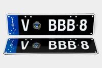 Euro Premium Victorian Plate V-BBB-8. (NO RESERVE)