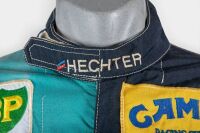 ALLIOT: A c1987 Philippe Alliot Larrousse & Calmels Formula 1 Race Suit, by Stand 21, as used at the Adelaide Grand Prix [Location: Melbourne] - 6