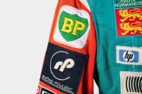 ALLIOT: A c1987 Philippe Alliot Larrousse & Calmels Formula 1 Race Suit, by Stand 21, as used at the Adelaide Grand Prix [Location: Melbourne] - 11
