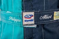 ALLIOT: A c1987 Philippe Alliot Larrousse & Calmels Formula 1 Race Suit, by Stand 21, as used at the Adelaide Grand Prix [Location: Melbourne] - 13