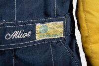 ALLIOT: A c1987 Philippe Alliot Larrousse & Calmels Formula 1 Race Suit, by Stand 21, as used at the Adelaide Grand Prix [Location: Melbourne] - 14