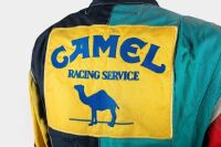 ALLIOT: A c1987 Philippe Alliot Larrousse & Calmels Formula 1 Race Suit, by Stand 21, as used at the Adelaide Grand Prix [Location: Melbourne] - 15