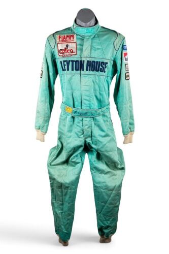 CAPELLI: A c1988 Ivan Capelli Leyton House Formula 1 Race Suit by Sparco, signed with CoA