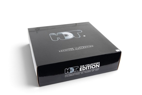 HDT: 'HDT - The Collectors Edition - Celebrating 50 Years of HDT', a comprehensive package including cloth bound hardcover book, badge set & copies of documents & brochures all relating to Holden & HDT, published 2018, all presented in special fitted box