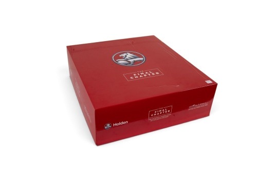 11 · HOLDEN: 'Holden - The Final Chapter' box set package, an impressive package including three cloth bound hardcover books, a badge set & poster presented in special fitted box, published 2020