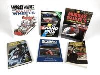 WALKER/GRAND PRIX GUIDES: A collection of Murray Walker books and Grand Prix Guides