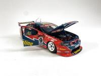 FORD: 1:18 scale Russell Ingall Ford Falcon V8 racing car produced by Classic Carlectables. (NB description) - 5