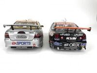 HOLDEN: Pair of 1:18 scale Holden Commodore V8 racing cars produced by AutoArt. (NB description) - 4