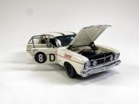 FORD: 1:18 scale Geoghegan Ford Falcon racing car produced by Classic Carlectables. (NB description) - 5