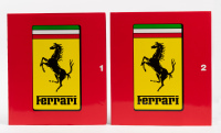 FERRARI: A two-volume book set titled 'Ferrari Catalogue Raisonn&eacute; 1946-1981' by Augusto Costantino (Golden Edition) [Location: Melbourne] - 2