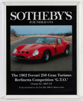 FERRARI: Two framed items relating to Ferrari [Location: Melbourne] - 2