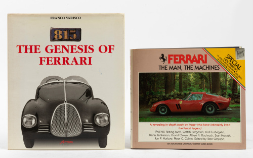 FERRARI: Two hardcover books on Ferrari