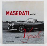 3500GT: 'Maserati 3500 GT Spyder by Vignale' hardcover book by Walter Baumer, personally inscribed and signed by author [Location: Melbourne]