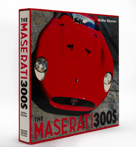300S: 'The Maserati 300S' hardcover book within slipcase by Walter Baumer